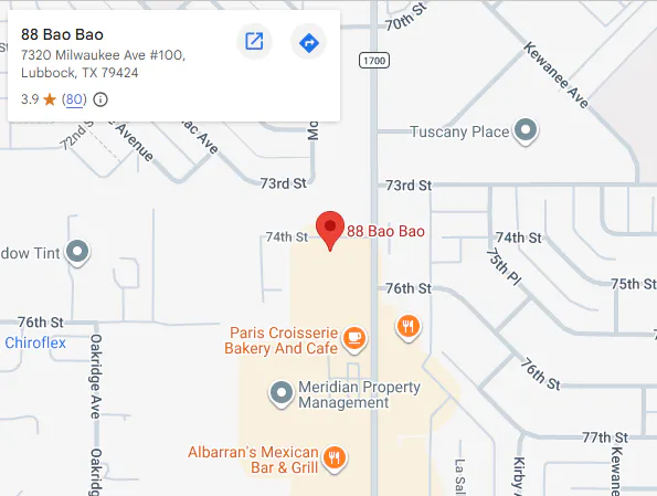 Location,7320 Milwaukee Ave #100, Lubbock, TX 79424